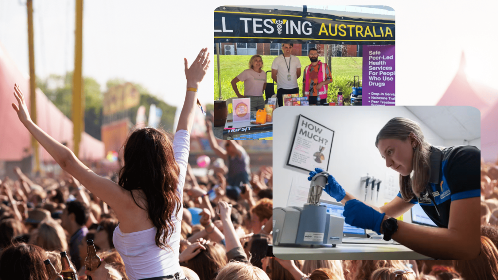 Festival Drug Checking Services Pill Testing Australia